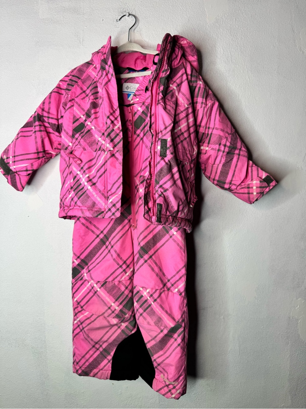 Columbia snow pants and coat girls 3t